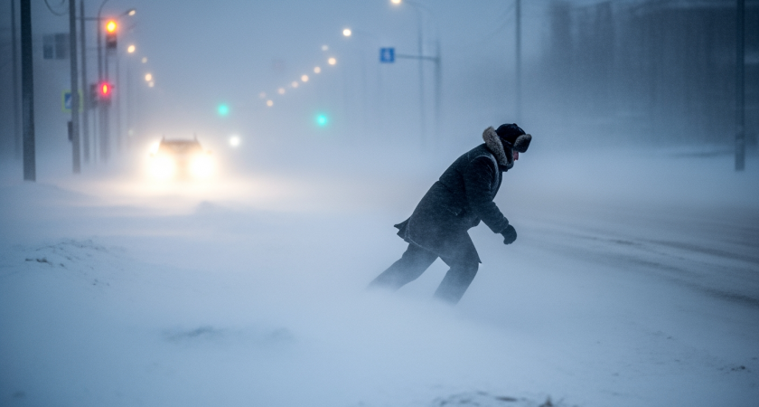 Циклон парализовал Сахалин: ветер 25 м/с и паромная переправа закрыта