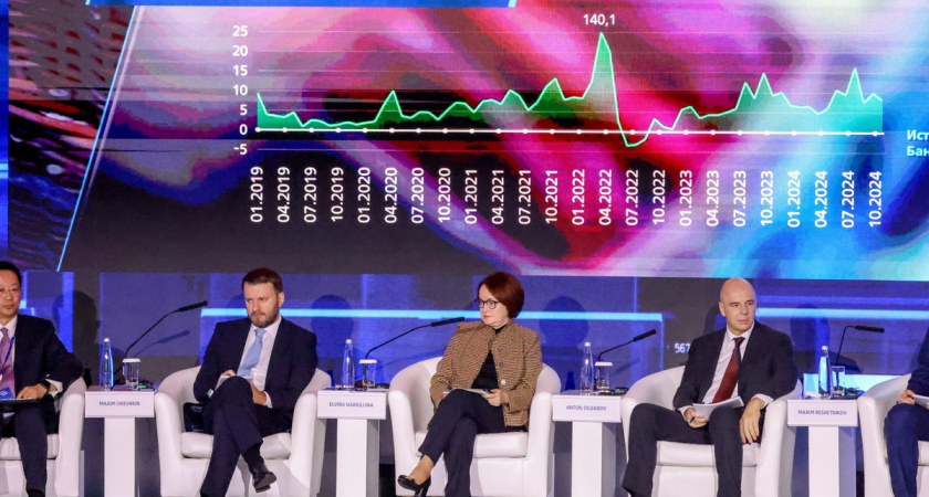 Набиуллина и министры обсудили макроэкономику на форуме ВТБ