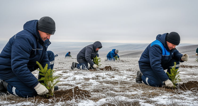 Волгоградская область высадила 8,3 млн деревьев, превысив план в 4,5 раза