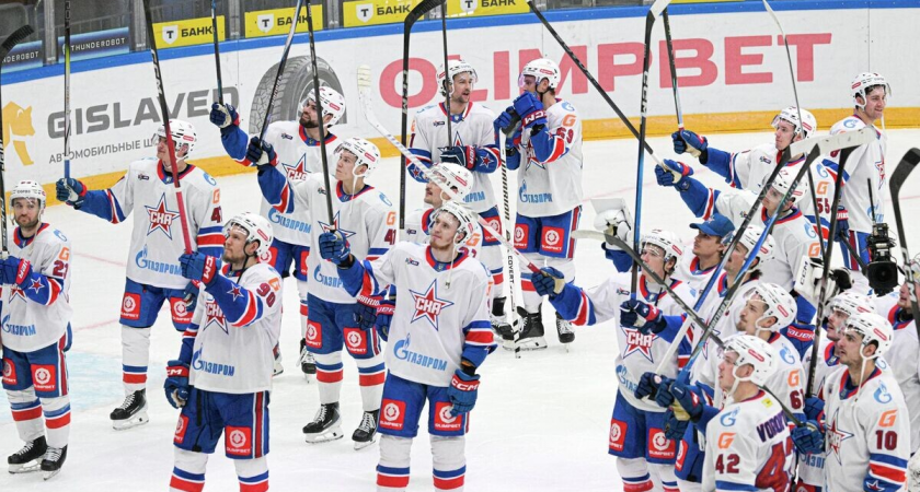 СКА разломал серию «Локомотива»: победа в овертайме 4:3 на чужом льду