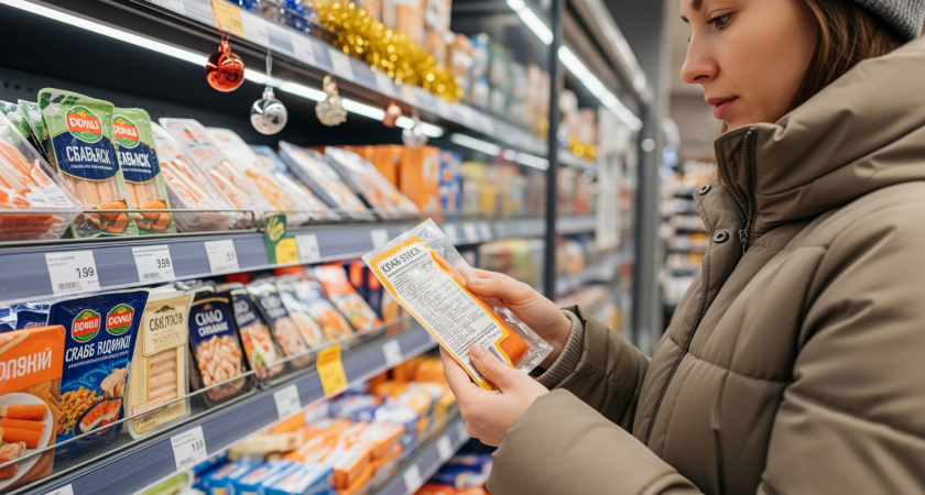 Какое слово на упаковке крабовых палочек выдаёт качественный продукт - проверьте перед покупкой к праздникам