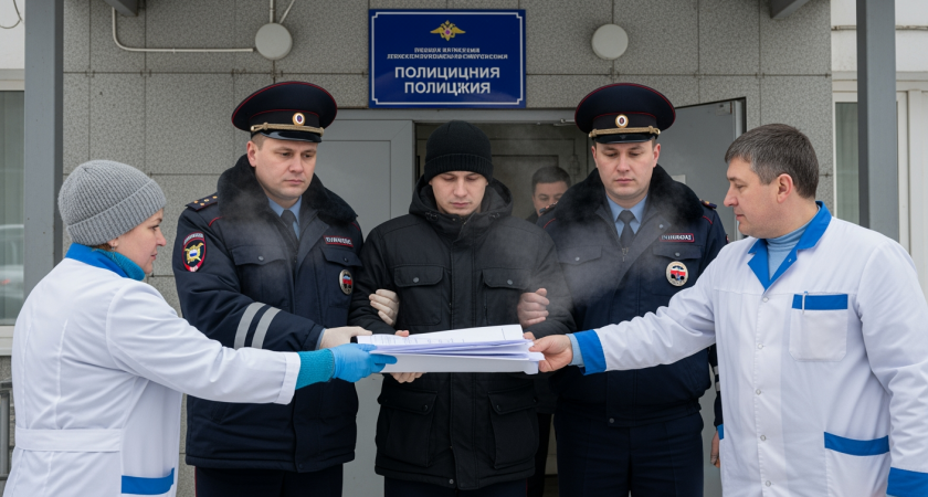 Курьер, избивший бабушку в Новосибирске, дважды лежал в психбольнице