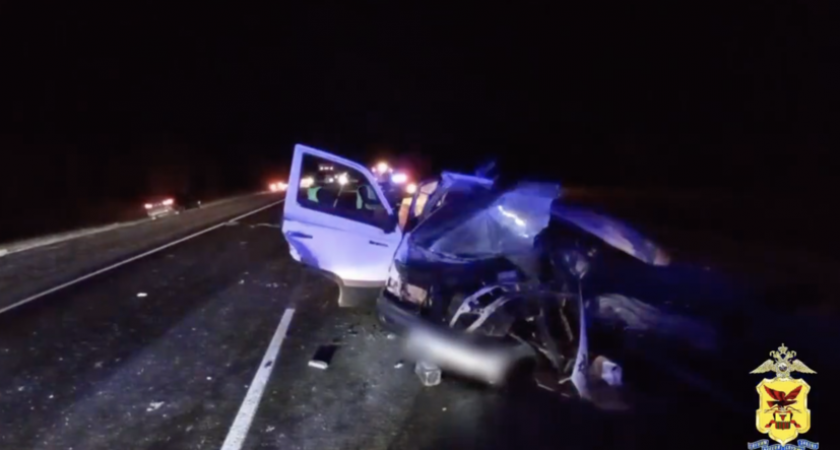 Микроавтобус вылетел на встречку и столкнулся с грузовиком: трое детей среди пяти погибших