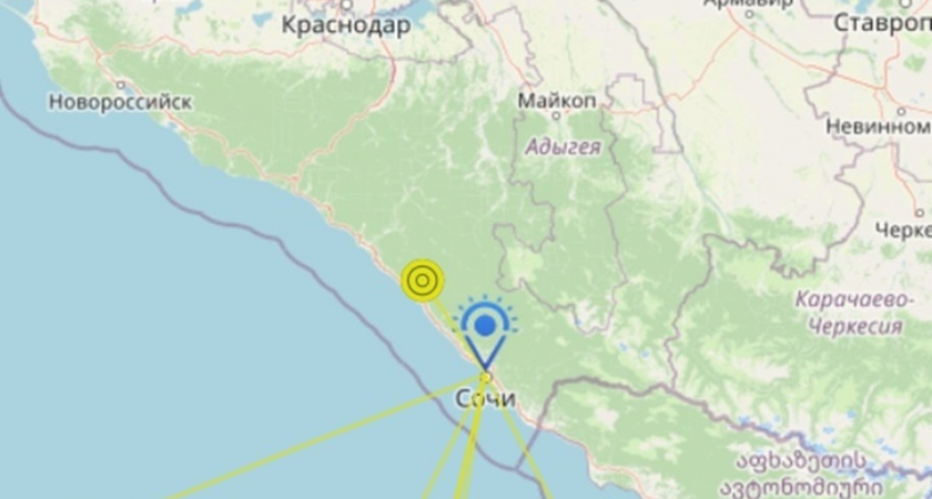 Магнитуда 4,1 на глубине 10 км: Землетрясение в Лазаревском напугало жителей Сочи странным звуком
