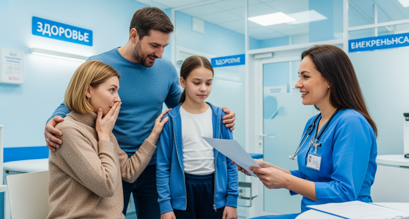 Частная клиника поставила 8-летней гимнастке диагноз, который разрушил бы её карьеру