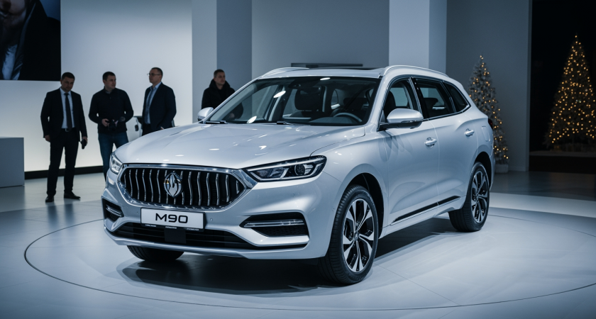 Камаз представил флагман Москвич М90 и компактный М70