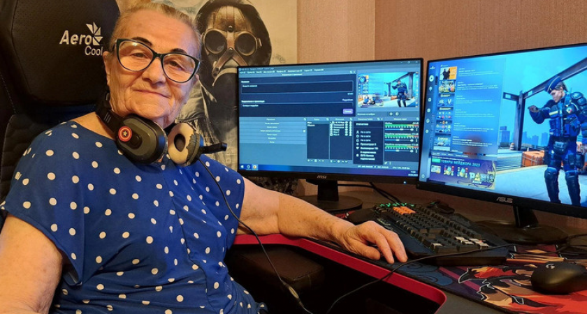 77-летняя стримерша из Нижнего Новгорода выиграла премию NNYS за пентакилл в CS2