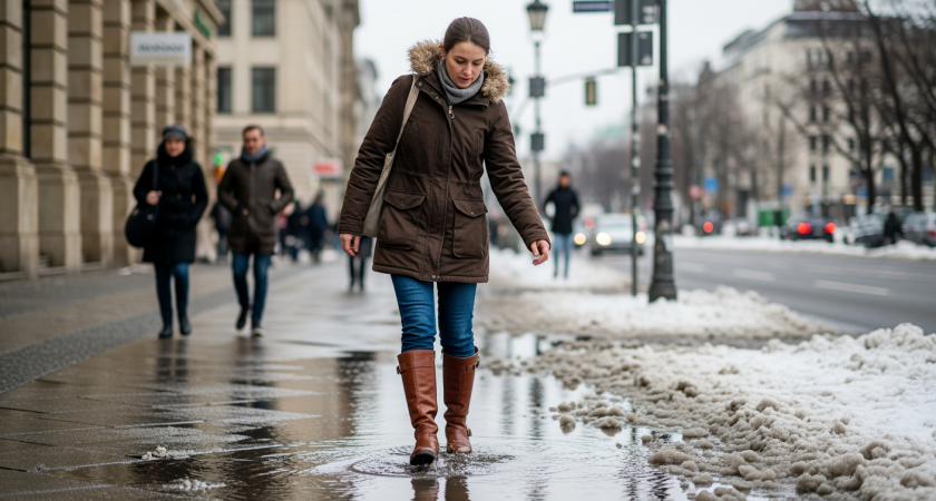 Один простой трюк — и гололед больше не страшен: подошва держит как липучка даже на льду
