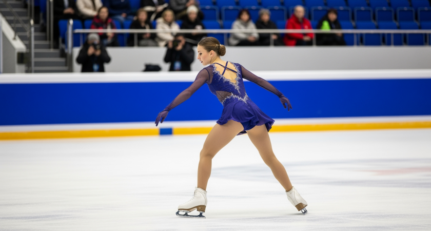 Петросян победила с тройным акселем: 86,52 балла на чемпионате России