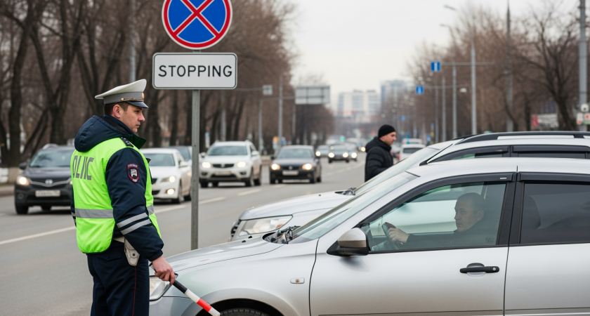 Гаишник припаркован в зоне запрета - что делать водителю при нарушении