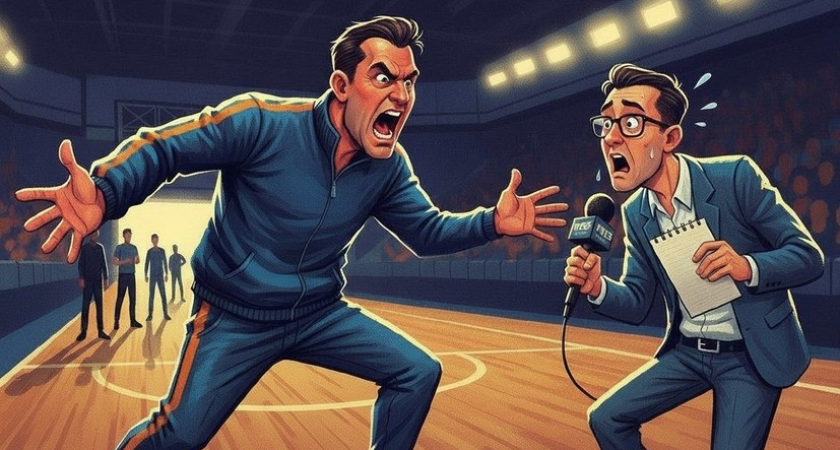 Тренер «Динамо» мат и скандал после победы над «Барнаулом»