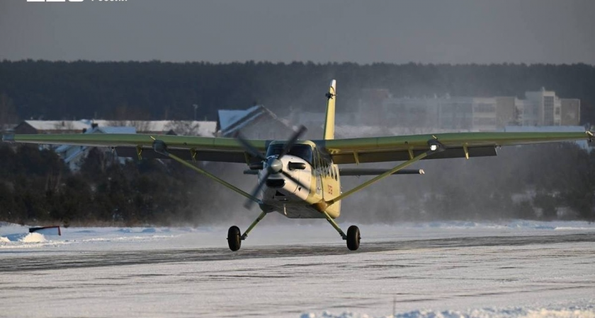 Байкал с отечественным двигателем впервые поднялся на 400 метров