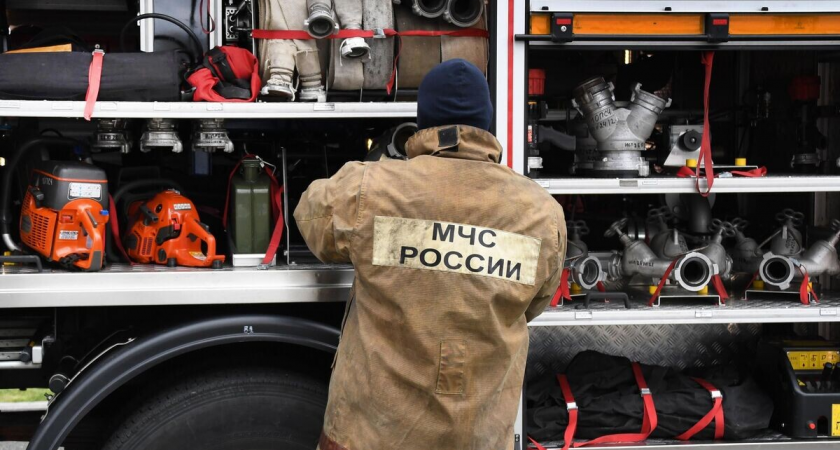 Атака дронов на Темрюк: потушен пожар на 4 тысячах квадратных метров