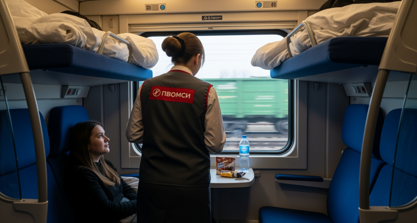 Родители в поезде нашли лайфхак для нижней полки - разбираемся, что к чему