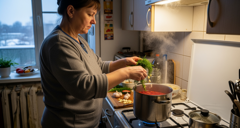 Не светлый борщ, а глубокий рубин: как повар сохраняет насыщенный цвет без побеления свеклы