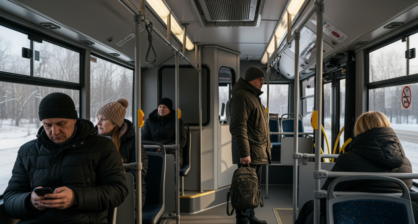 КамАЗ на 70 человек: низкопольный автобус испытают на маршруте Москва — область