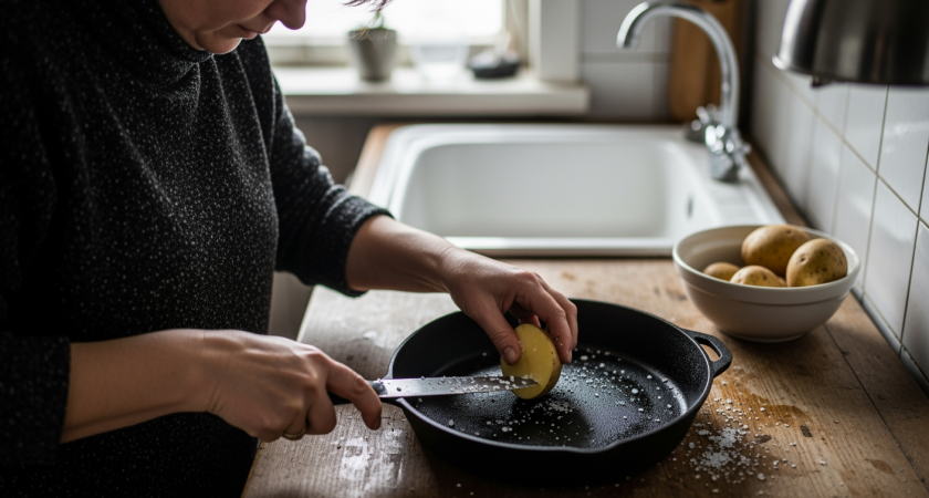 Почерневшую посуду спасает обычная морковь - хозяйки давно знают этот секрет уборки