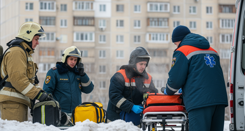 На Камчатке в пожаре погибли четыре человека, включая двух детей