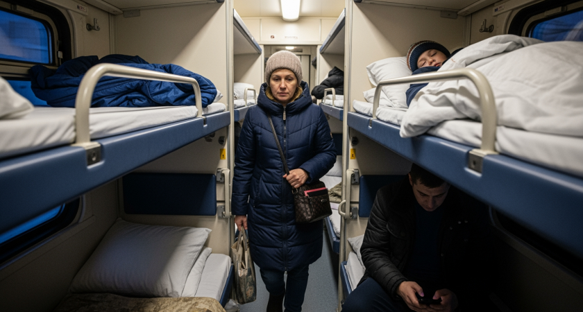 Беру самое дешевое место в поезде - и путешествую как на первом классе, только дешевле в 2 раза