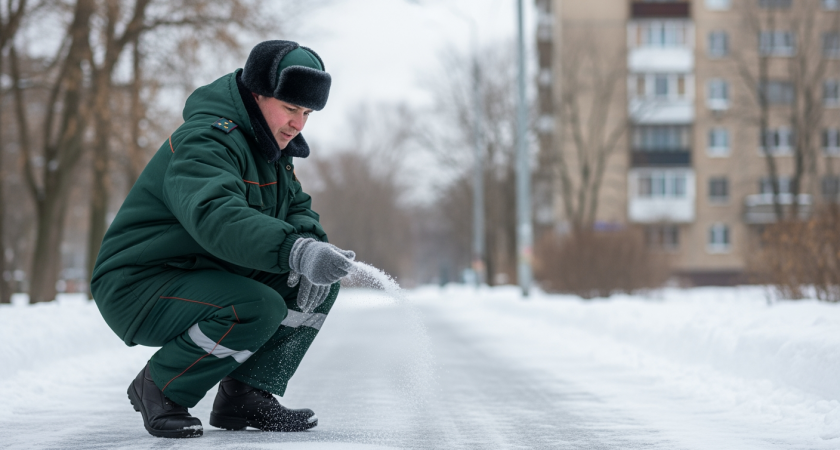 Японцы посыпают лед волшебной смесью - украла секрет и теперь делаю это каждый день