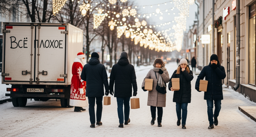 Никитин отправил все беды нижегородцев с Дедом Морозом в неизвестность