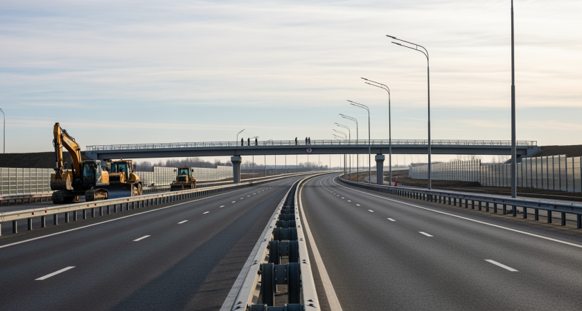 М7 расширили с двух полос на четыре: 96 км трассы готовы к спешу