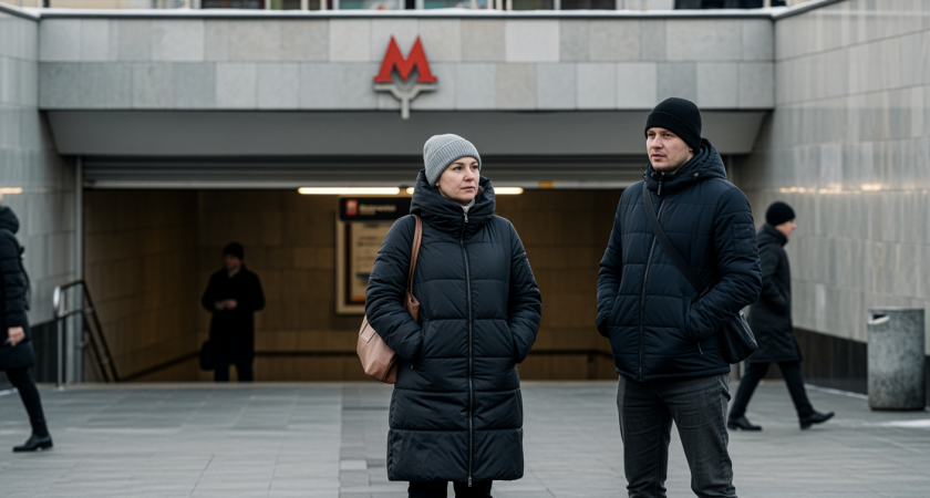 Невский проспект: оба вестибюля закрыты на выход, метро работает только на вход