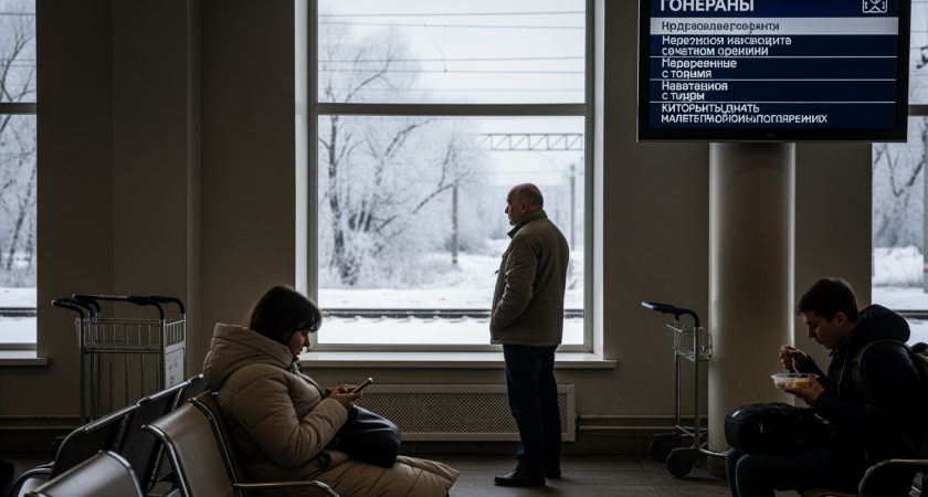 55 поездов застряли в снегу: РЖД перенесла отправления на 1 января