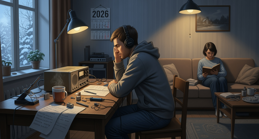 Таинственная радиостанция УВБ-76 передала зашифрованное новогоднее послание