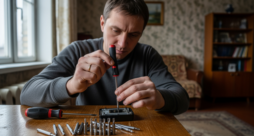 Восстановление сточенной биты шуруповерта за минуту — металл становится в 5 раз крепче