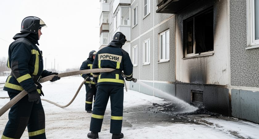 Взрыв газа в Первоуральске: пожарные потушили огонь на площади 35 кв. м