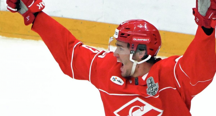 Спартак разгромил Торпедо 7:6 в невероятной перестрелке КХЛ