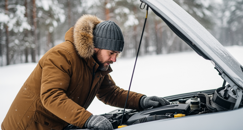 Военный лайфхак для запуска машины с мёртвым аккумулятором в тайге, где не ловит сигнал