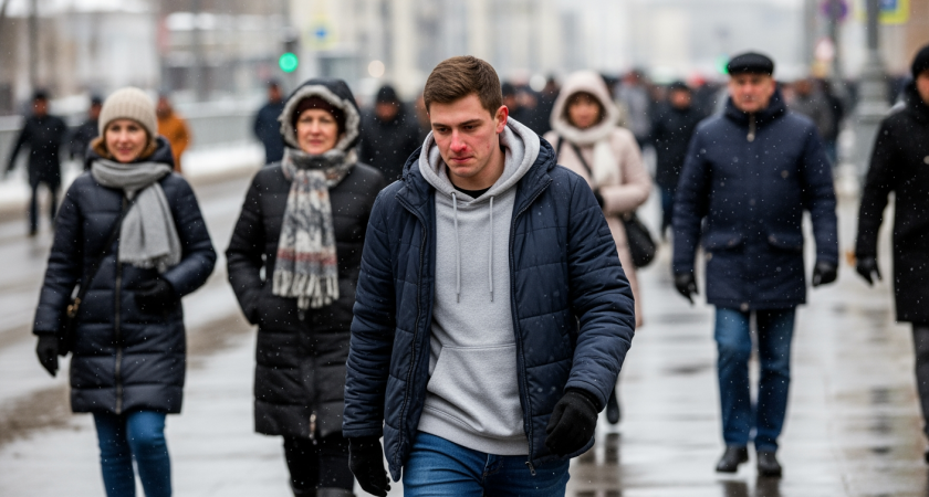 Даже короткая прогулка без шапки активизирует патогенные микроорганизмы и может привести к менингиту