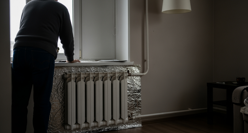Старый трюк с фольгой спасает квартиру от холода за считанные минуты даже в сорокаградусный мороз