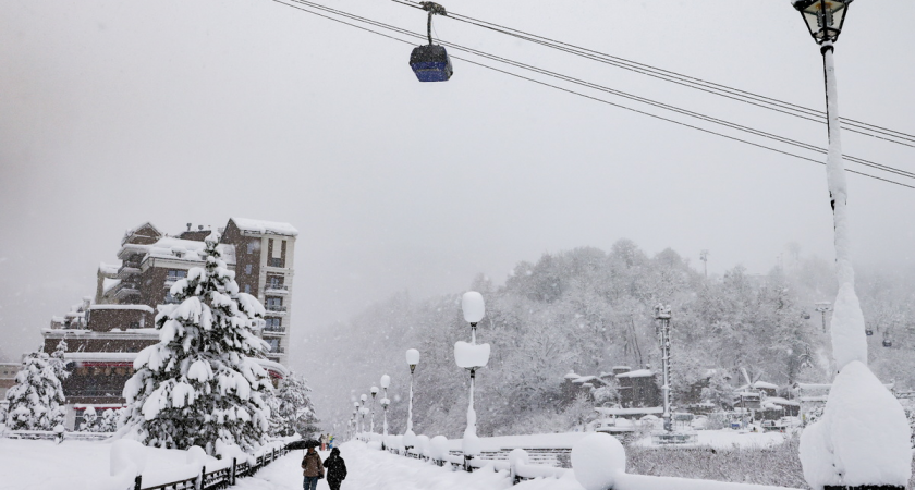 Сель заблокировал дорогу к этнопарку «Моя Россия» на Красной Поляне после ливней