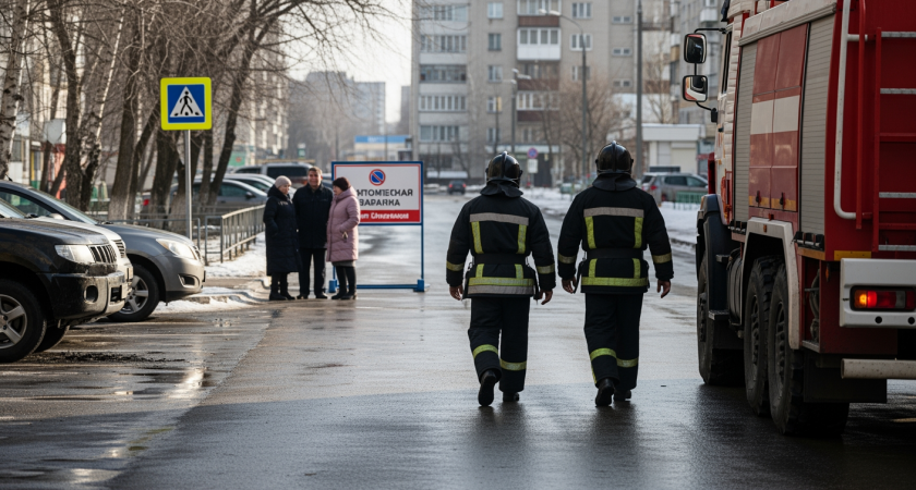Обломки БПЛА подожгли склад в Невинномысске: эвакуирована жилая зона