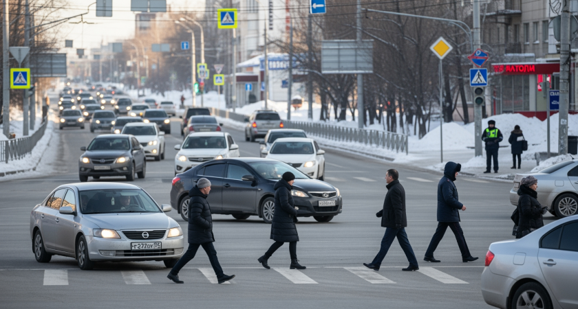 Челябинский перекресток вошел в топ самых опасных России по ДТП