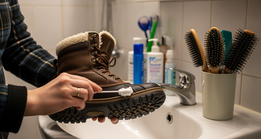 Натираю подошву одним средством - и гололёд больше не страшен: эффект держится с осени до весны