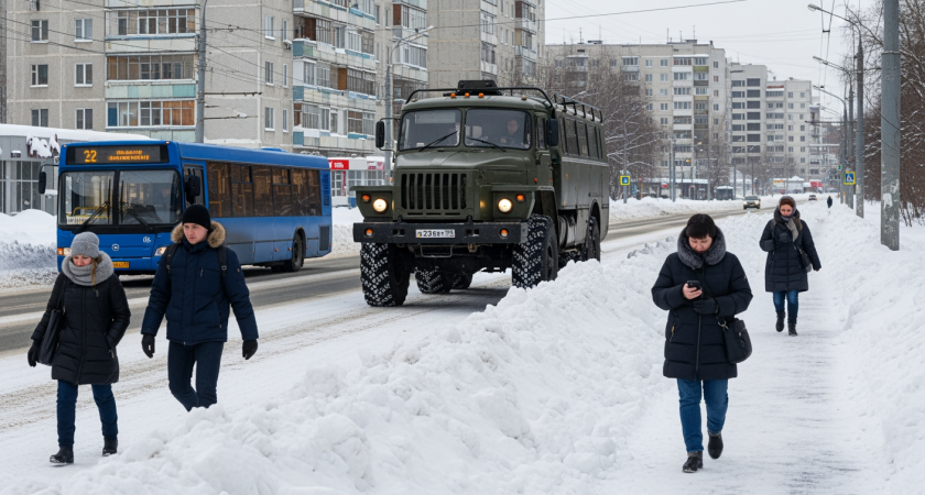 После мощного циклона: в Петропавловске запустили 16 автобусных маршрутов