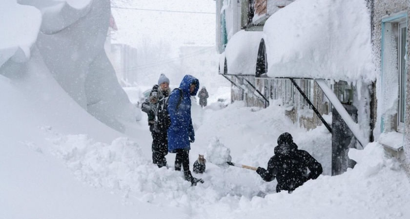 60-летний рекорд снегопада на Камчатке: синоптики сравнивают его только с началом 1970-х