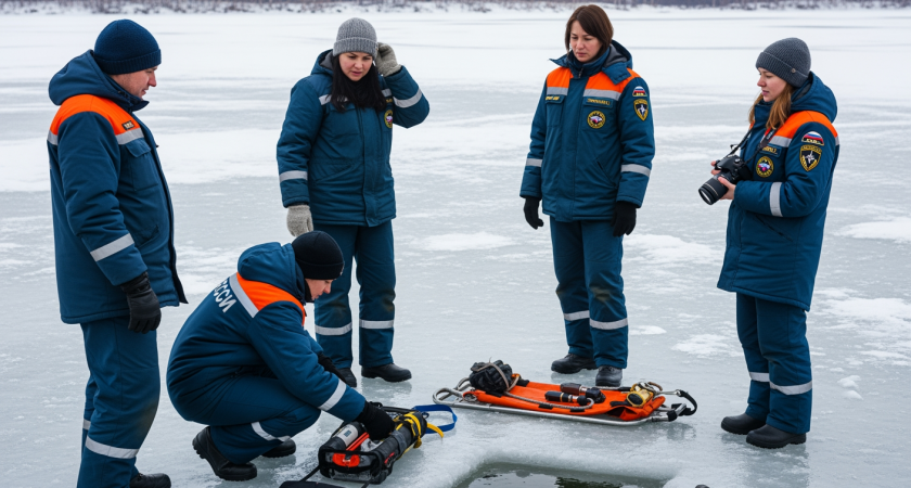 «Пробурили 100 лунок»: родственники сами нашли тела супругов, пропавших при опрокидывании лодки на озере