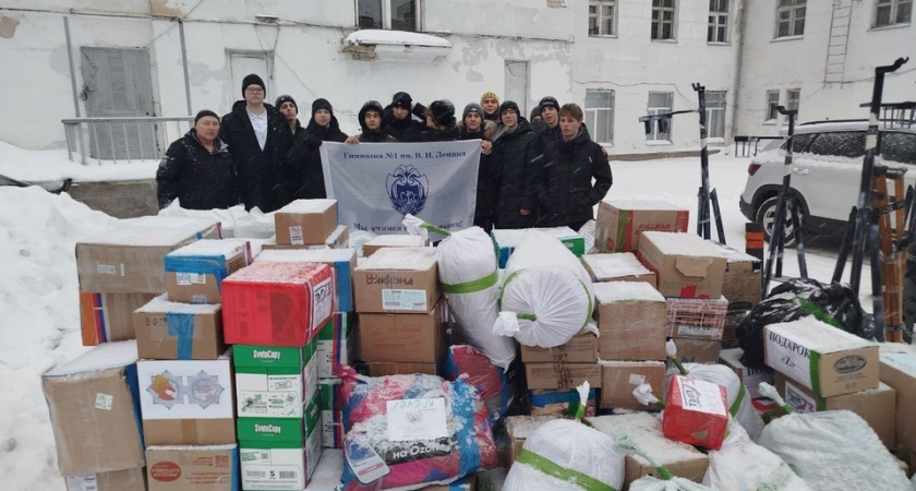 300 волонтёров объединились для первого в 2026 году военного конвоя: кто собрал груз для фронта в Ульяновске