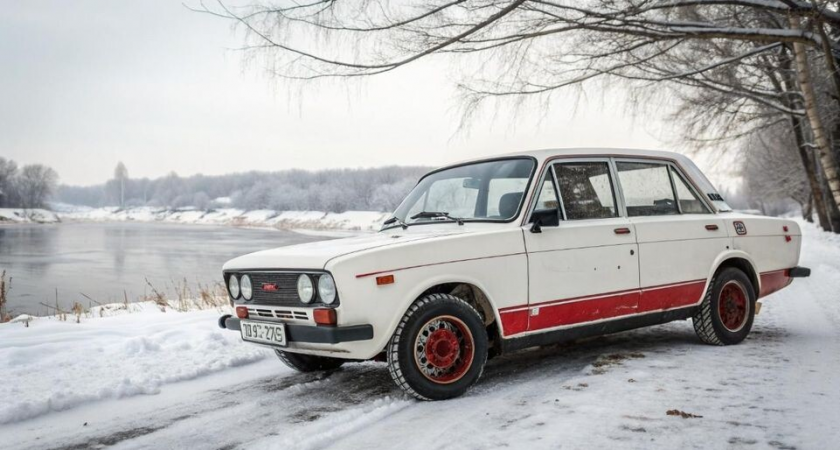 Машина времени на колесах: идеальная «пятерка» с портретами Ленина и Сталина поразила жителей Подмосковья