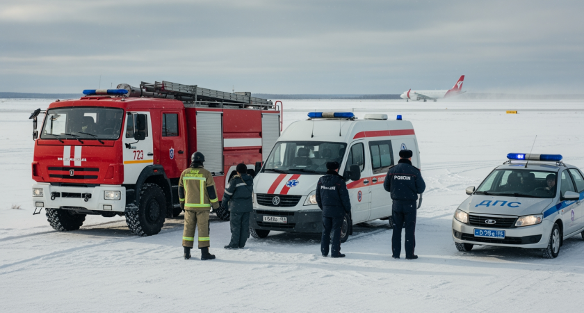 Boeing 747 снесло в сугроб при взлёте из Магадана: 15-метровый ветер сорвал рейс в Москву