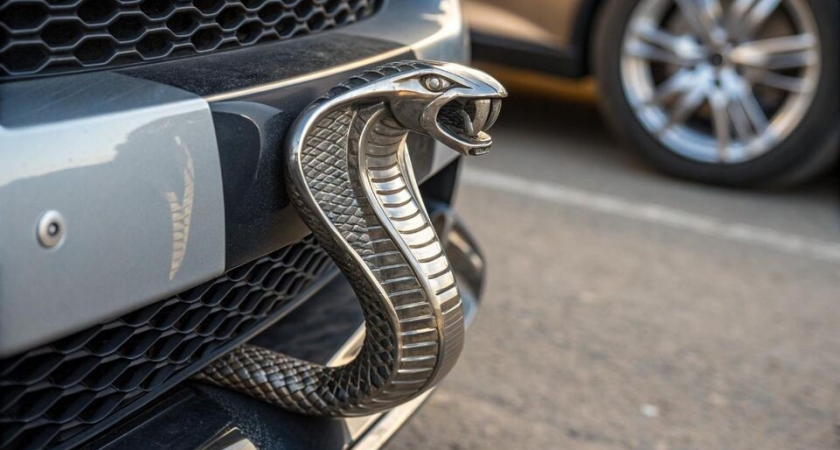 «Дракарис» по-русски: ВАЗ-2104 в Балашихе шокирует прохожих выхлопной трубой в виде стальной кобры