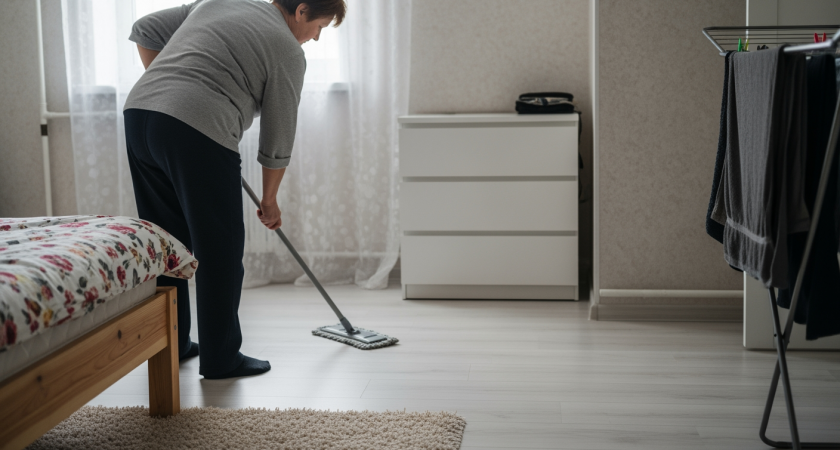 Начала мыть полы солёной водой - и вся семья заметила перемены: зачем добавлять соль в воду для уборки