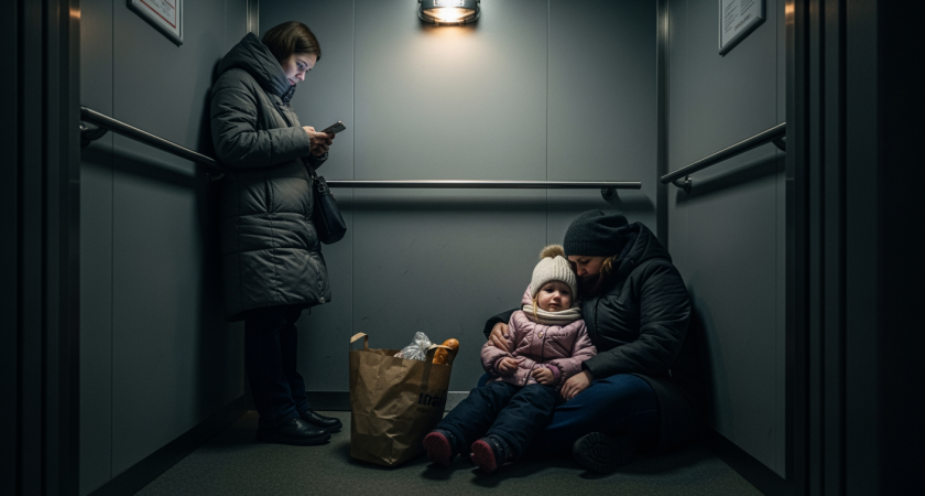 «Полтора часа с 4-летним ребенком в ловушке!» Метель оставила жителей Мурманска в заблокированных лифтах