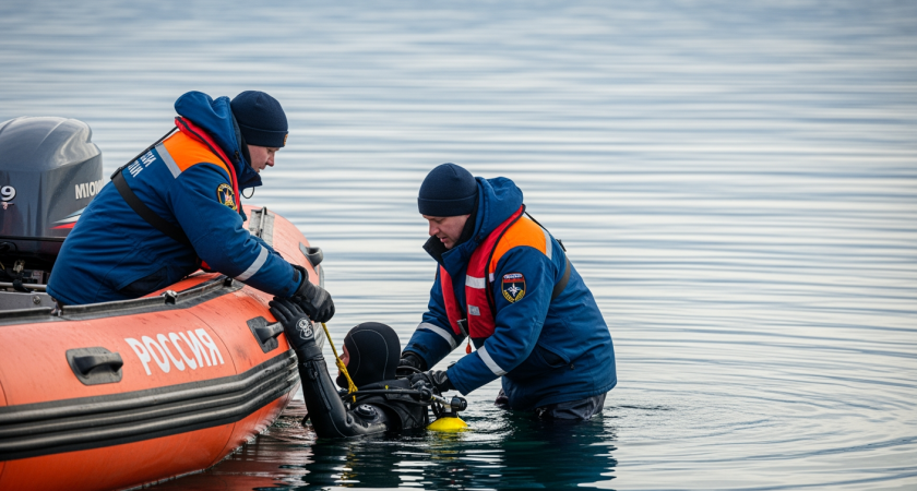 Чудесное спасение: 50-летний водолаз выжил после 20 часов дрейфа в ледяной воде Анивского залива