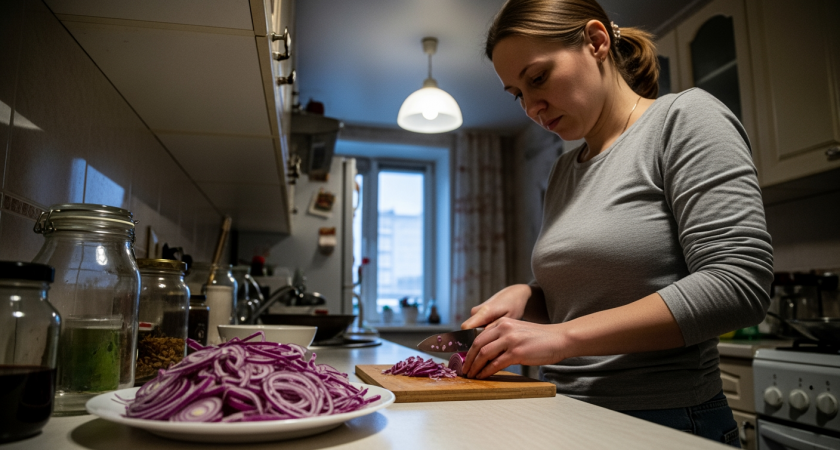 Мой муж одержим этим луком: готовлю его за 3 минуты и теперь добавляем в каждое блюдо - делюсь рецептом